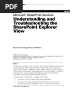 Download Understanding and Troubleshooting SharePoint Explorer View by johnseq SN2917779 doc pdf