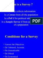 What Is A Survey ?