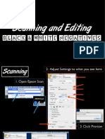 Scanning and Editing Black and White Negatives