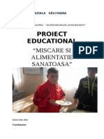 Proiect-miscare Si Alimentatie Sanatoasa