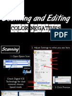 Scanning and Editing Color Negatives