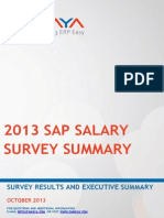 SAP Salary Survey Year 2013