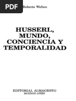 Walton-Husserl Mundo Conciencia Temporalidad 1993 OCR.