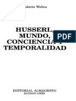 Walton-Husserl Mundo Conciencia Temporalidad 1993 OCR.