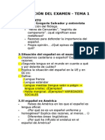 157 - Preparación Del Examen Tema 1 4ºa y 4ºc