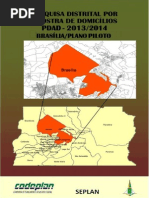 PDAD Brasilia Plano Piloto 2014