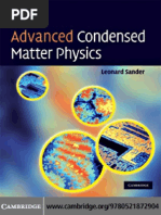Download Advanced Condensed Matter Physics_Leonard M Sander by Saagnik Paul SN291798157 doc pdf