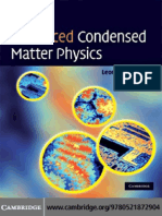 Advanced Condensed Matter Physics - Leonard M. Sander