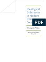 Ideological Differences in Modern Democratic Countries