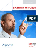 Evolving CTRM in The Cloud