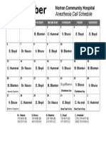 NCH Anesthesia Call December 2015