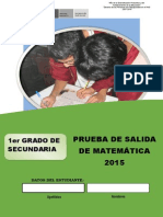 Examen Del Ministerio Valefrey 2015