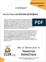 Climat Et Transition Énergétique - Tour de France Des Bonnes Pratiques