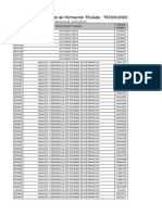 Listado de Egresandos CIDE 2015