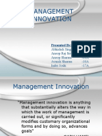 HRM Managent Innovation