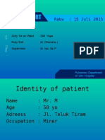 Ulin Hospital Morning Report Details Asthma Patient