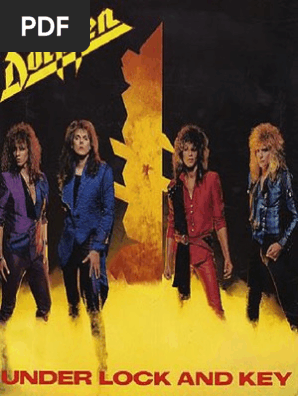 DOKKEN Under Lock and Key バンドスコア　ドッケン Dokken. .Under - Lock.and - Key | PDF