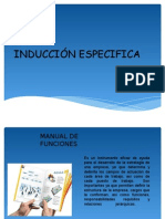 INDUCCIÓN ESPECIFICA