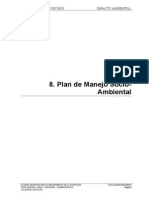 Plan de Manejo Socio Ambiental