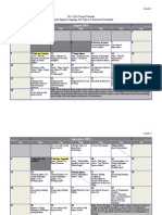 August 2015 : 2015-2016 School Calendar 10 Grade English Language Arts Topics & Associated Standards