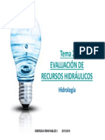 3 ERI - 2015 - 16 - TEMA 2 - Presentación - 1 - Hidrología PDF