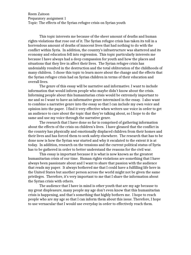 Project narrative template picture