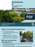 Low Impact Development Presentation (12315)