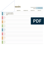 Plan Académico Lectivo Semanal