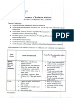 2015_12_01 CJV Cancer Radiation Low Fiber Diet