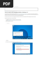 Download HowtoInstallaMUILanguageCABFileinWindows10bymyke0505SN291849470 doc pdf