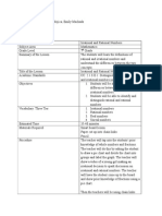 Ell Siop Lesson Plan