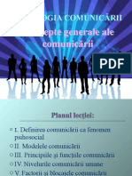 PSIHOLOGIA COMUNICĂRII Tema 1.ppt