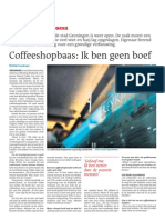 Coffeeshopbaas: Ik Ben Geen Boef