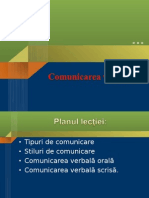 Comunicarea Verbală