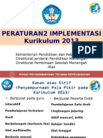 Perubahan Filosofi Ketentuan K-13