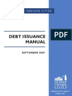 League of Oregon Cities Debt Issuance Manual Guide