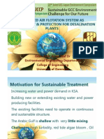 Daf Preteatment for Desalination Plant