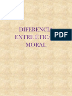 Infografía Comparativa de Los Conceptos de Ética y Moral PDF