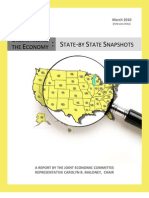 State-by-State Economic Snapshot of The U.S.