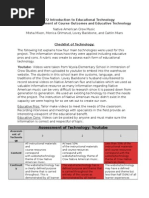 edci 572 introduction educational technology course outcomes