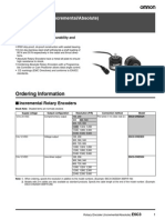 Fabricantes Omron PDF Encoders E6C3