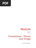 Foundations Theory & Design