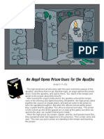 3D Picture-Miracles in The Bible-An Angel Opens The Prison Door For The Disciples