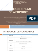 Matthewslynsie Iste Lesson Plan Powerpoint
