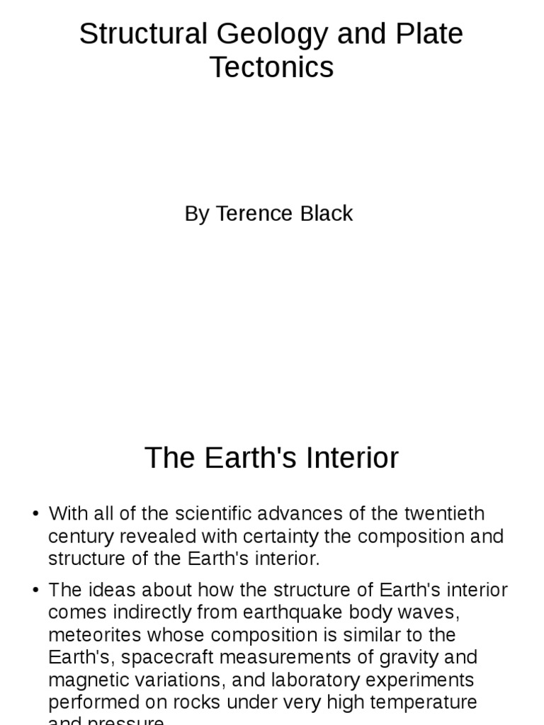 21 Structural Geology and Plate Tectonics - Odp | PDF | Structure Of ...