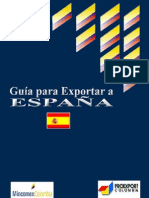 Guia para Exportar A España PDF