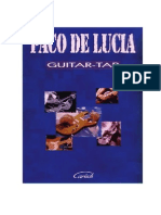 Paco de Lucia - Guitar-Tab