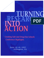 Safe and Drug Free Schools 1997 conference highlights