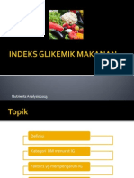 Indeks Glikemik Makanan