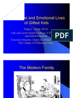 The Social and Emotional Lives of the Gifted Child